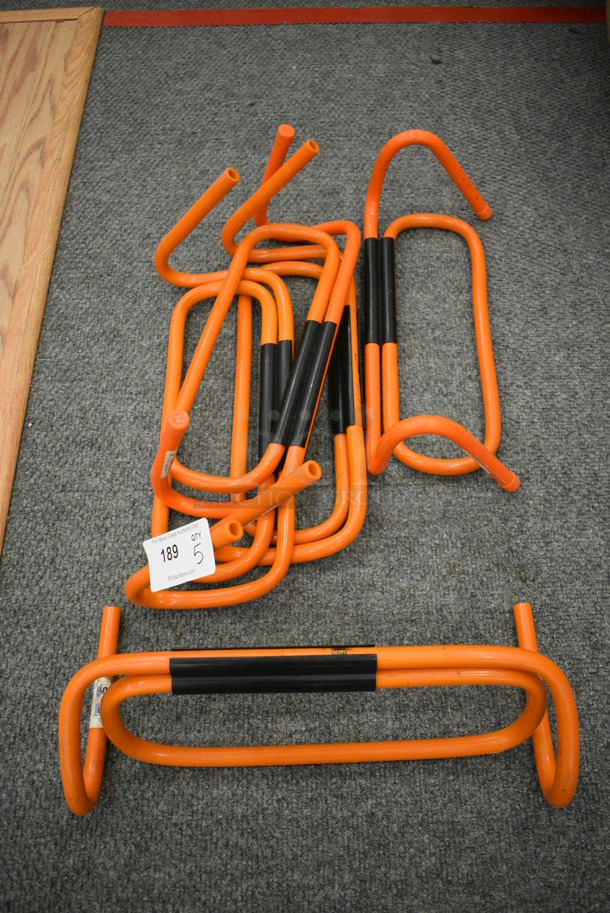 5 Orange Poly Hurdles. 18x8.5x6. 5 Times Your Bid! (lobby) - Image 3 of 3
