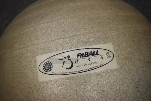 2 Various Stability Balls. Includes 22x22x22. 2 Times Your Bid! (lobby)
 - Image 2 of 2