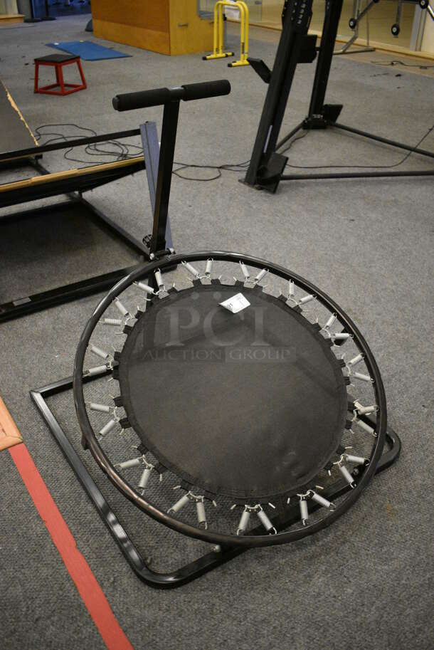 Trampoline on Stand. 36x41x40. (lobby)
 - Image 2 of 4