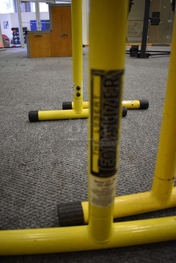 2 Yellow Paralettes 26x16x28. 2 Times Your Bid! (lobby) - Image 3 of 3