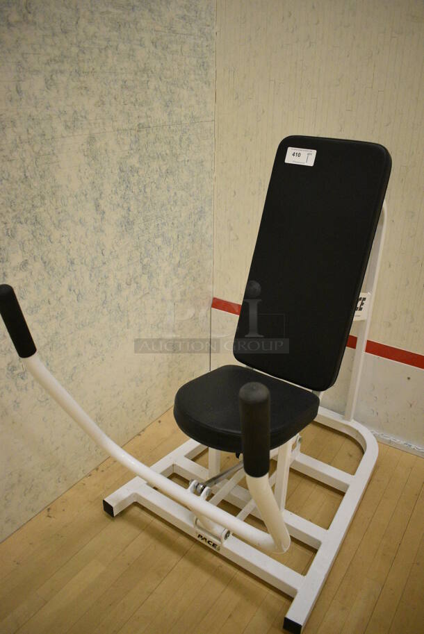 Pace White Metal Arm Machine. BUYER MUST REMOVE. 30x50x48. (behind squash court - right) - Image 2 of 4