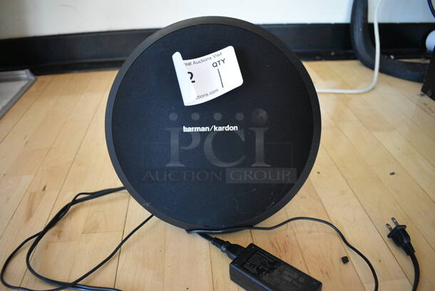 Harmon / Kardon Round Speaker. 12x6x12. (aerobic room) - Image 2 of 7