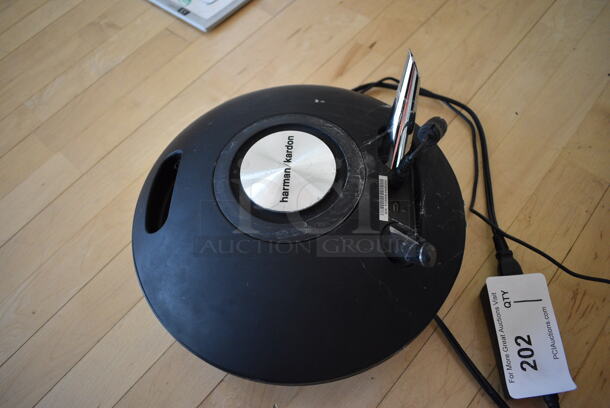 Harmon / Kardon Round Speaker. 12x6x12. (aerobic room) - Image 5 of 7