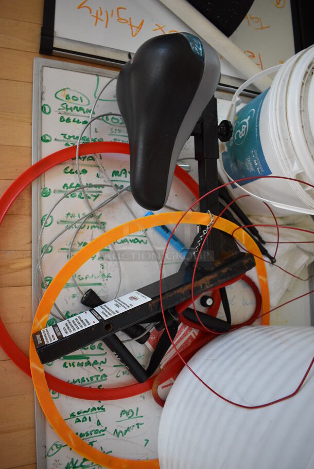 ALL ONE MONEY! Lot of Various Items Including White Boards and Sneakers! (aerobic room) - Image 5 of 6