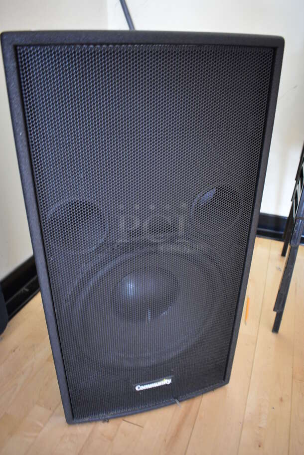 Community Model TD215S Speaker. 17x22x34. (aerobic room) - Image 4 of 7