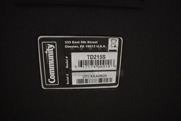 Community Model TD215S Speaker. 17x22x34. (aerobic room) - Image 6 of 7