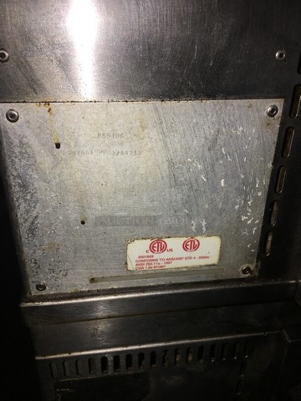 Middleby Marshall Commercial Natural Gas Powered Double Deck Conveyor Pizza Oven! All Stainless Steel! Model PS570G Serial 853650705! 2 X Your Bid! Makes One Unit! - Image 11 of 12