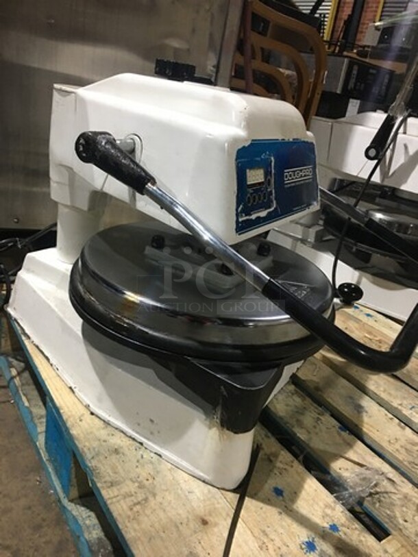 Nice! Dough Pro Commercial Dough Press Machine! Model DP1100 Serial 16510! 120V 1 Phase! Works Great!
 - Image 2 of 10