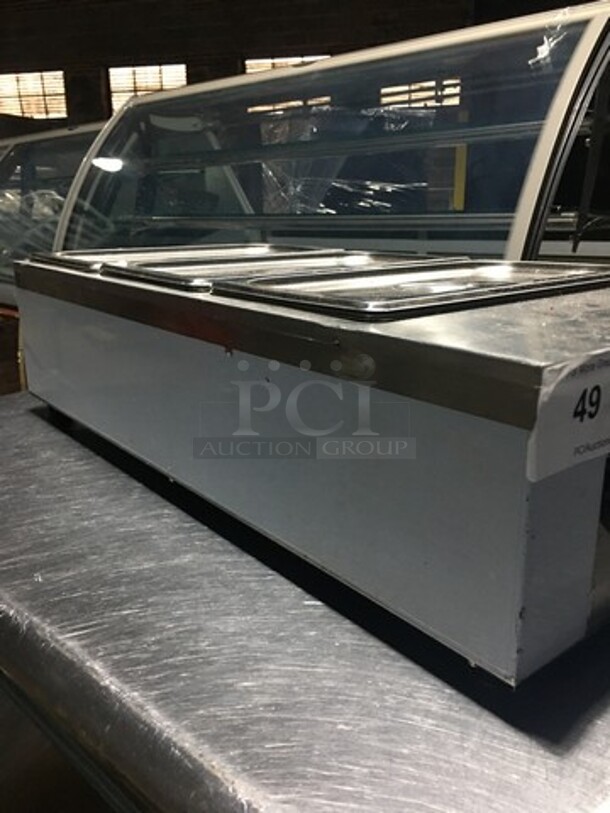 All Stainless Steel Countertop Food Warmer! With Drop In Pans & Lids! Model C2002! 110V! - Image 2 of 9