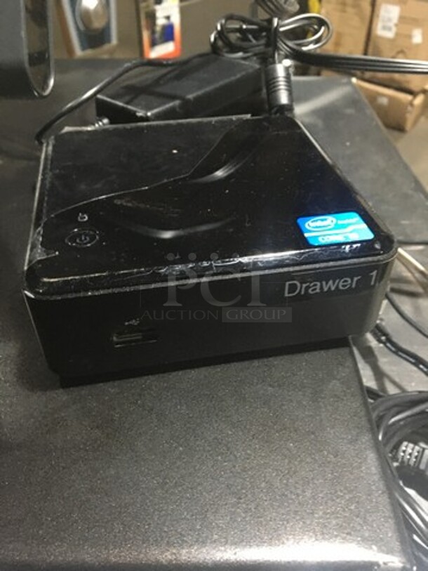NICE! Gateway Complete POS System! With Keyboard & Scanner! With Corded Telephone! With Verifone Credit Card Reader!  - Image 7 of 8