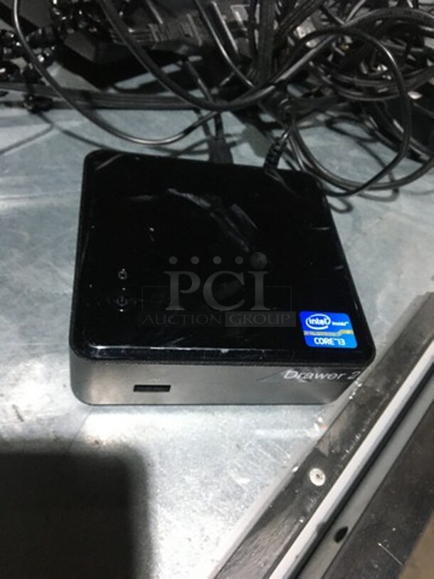 NICE! Gateway Complete POS System! With Keyboard! With 2 Corded Telephones! With Receipt Printer & Dymo Label Maker! - Image 3 of 8