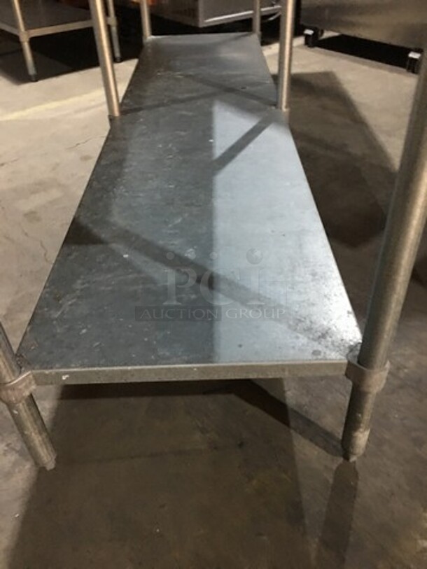 Duke Commercial Work/Prep Table! With Underneath Storage Space! With Backsplash! All Stainless Steel! Model 4165RM! On Legs! - Image 6 of 8