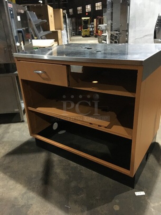 Commercial Serving/Prep Station! With Drawer! With Underneath Storage Shelves! - Image 4 of 6