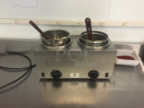 Server Commercial Countertop 2 Well Soup/Sauce Warmer! All Stainless Steel! Model TWINFS! 120V! - Image 8 of 8