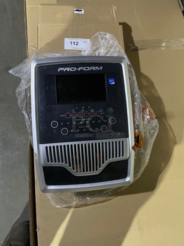 Pro Form Exercise Machine Console! - Image 1 of 3
