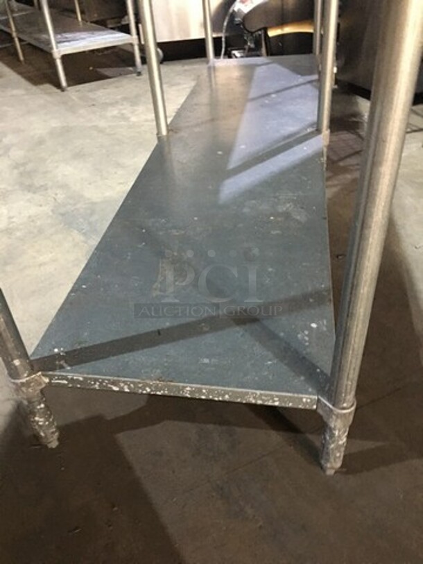 Duke Commercial Work/Prep Table! With Underneath Storage Space! All Stainless Steel! Model 416M! On Legs! - Image 6 of 7
