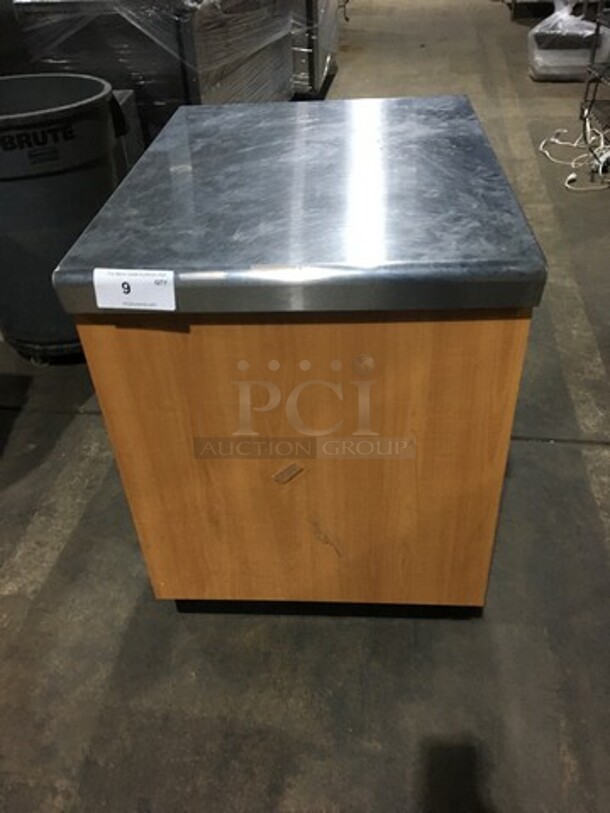 Duke Commercial Serving/Prep Station! With Underneath Storage Shelves! Model DCS24 Serial 12101825! - Image 1 of 7
