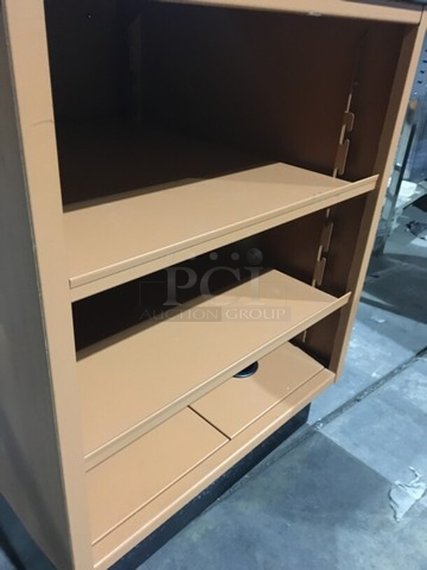 Duke Commercial Serving/Prep Station! With Underneath Storage Shelves! Model DCS24 Serial 12101825! - Image 6 of 7