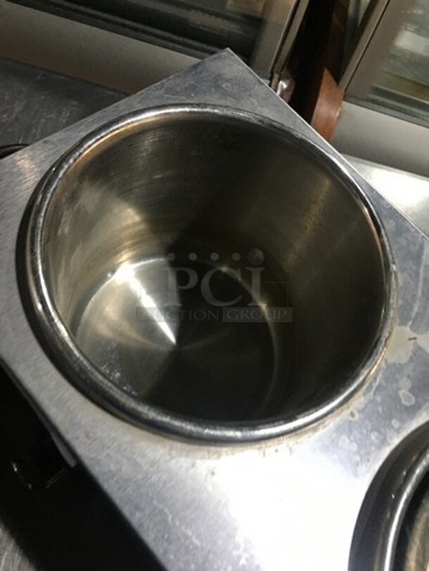 Server Commercial Countertop 2 Well Soup/Sauce Warmer! All Stainless Steel! Model TWINFS! 120V! - Image 5 of 11