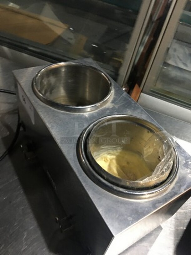 Server Commercial Countertop 2 Well Soup/Sauce Warmer! All Stainless Steel! Model TWINFS! 120V! - Image 6 of 11