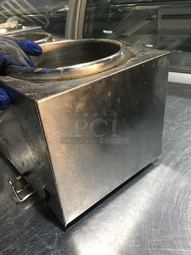 Server Commercial Countertop 2 Well Soup/Sauce Warmer! All Stainless Steel! Model TWINFS! 120V! - Image 3 of 10