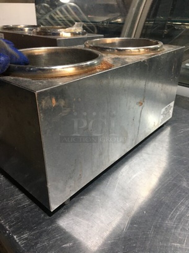 Server Commercial Countertop 2 Well Soup/Sauce Warmer! All Stainless Steel! Model TWINFS! 120V! - Image 4 of 10