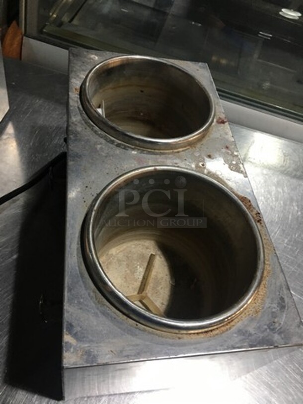 Server Commercial Countertop 2 Well Soup/Sauce Warmer! All Stainless Steel! Model TWINFS! 120V! - Image 5 of 10