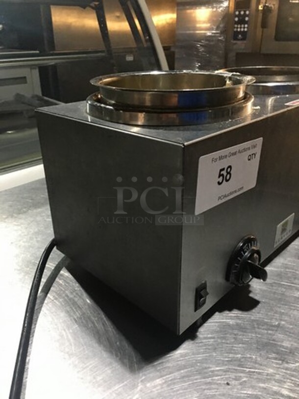 Server Commercial Countertop 2 Well Soup/Sauce Warmer! All Stainless Steel! Model TWINFS! 120V! - Image 3 of 8