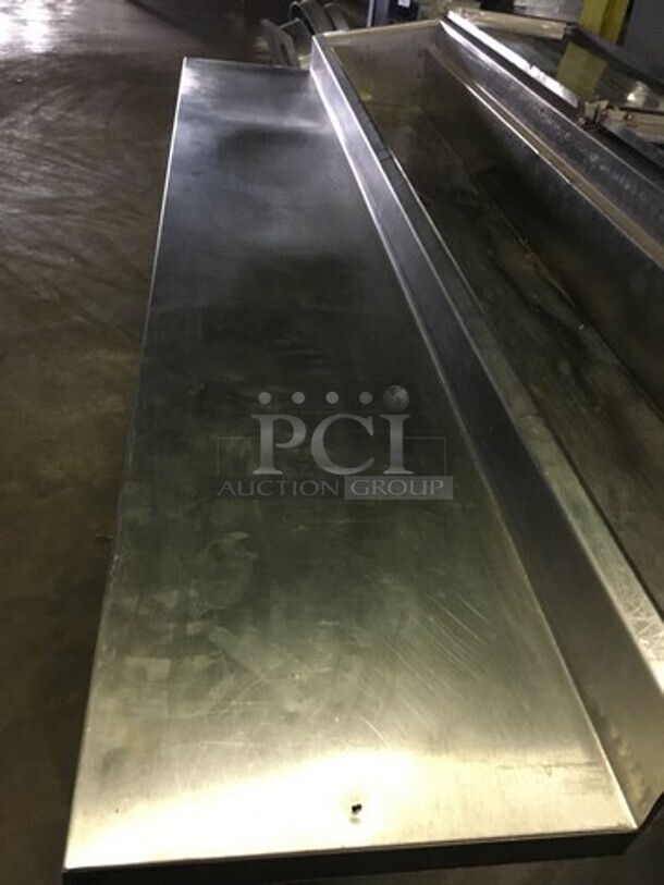 Randell Refrigerated Pizza Prep Table! With 3 Door Storage Underneath! Model 8395N Serial T16614-! 115V 1 Phase! On Commercial Casters!
 - Image 9 of 11
