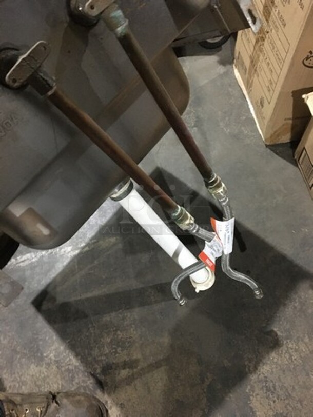 Advance Tabco Commercial Wall Mount Hand Sink! With Faucet! All Stainless Steel! Model 7PS60!  - Image 8 of 8
