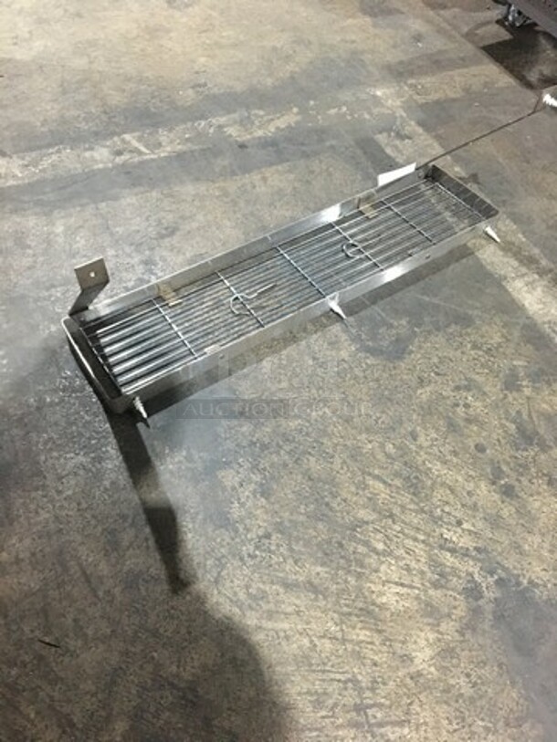 All Stainless Steel Wall Mount Bar Shelf! - Image 3 of 7