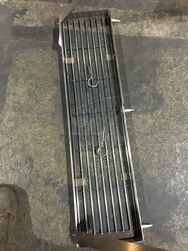 All Stainless Steel Wall Mount Bar Shelf! - Image 4 of 7