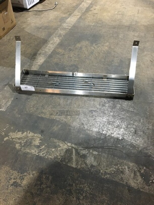 All Stainless Steel Wall Mount Bar Shelf! - Image 7 of 7