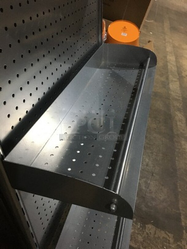 Metal Wall Mount 4 Shelf Display Rack! - Image 4 of 6