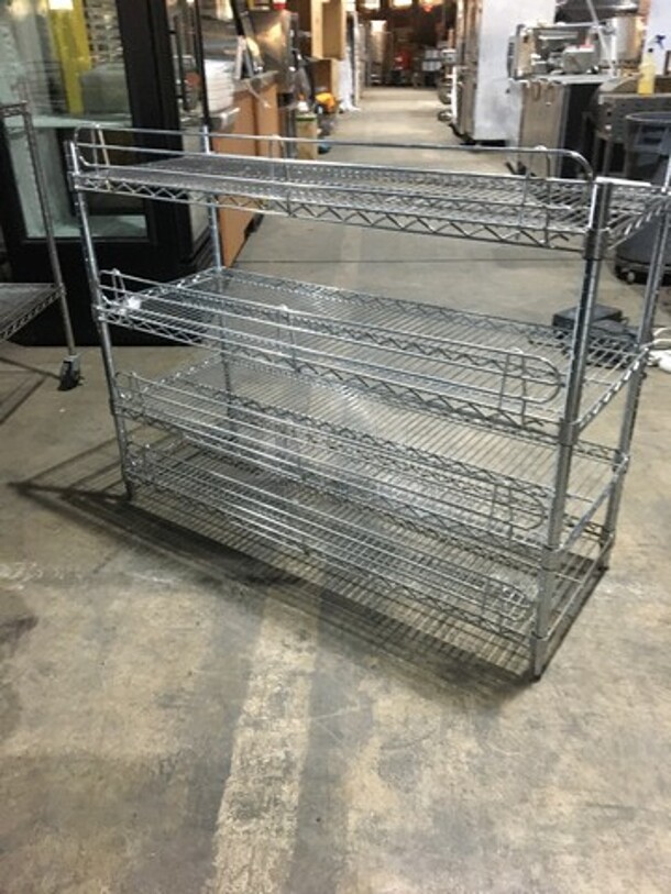 3 Tier Metro Rack! With Backsplash! On Legs! - Image 4 of 7