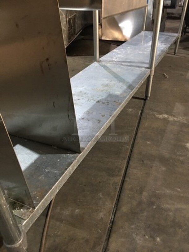 WOW! Duke Commercial Work/Prep Table! With 2 Drawers! With Backsplash! With Underneath Storage Space! All Stainless Steel! On Legs! - Image 7 of 12