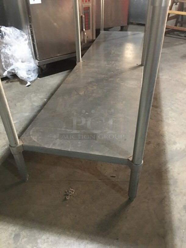 WOW! Duke Commercial Work/Prep Table! With Backsplash! With Underneath Storage Space! All Stainless Steel! Model 4165RM! On Legs! - Image 6 of 8