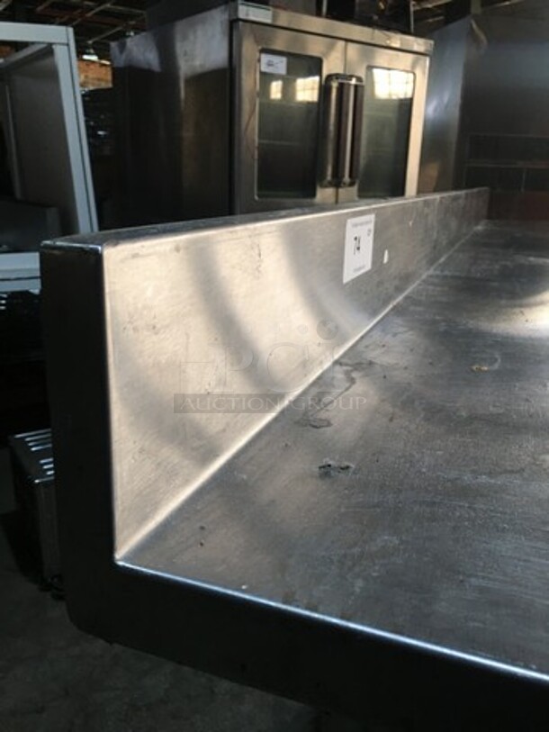 WOW! Duke Commercial Work/Prep Table! With Backsplash! With Underneath Storage Space! All Stainless Steel! Model 4165RM! On Legs! - Image 7 of 8