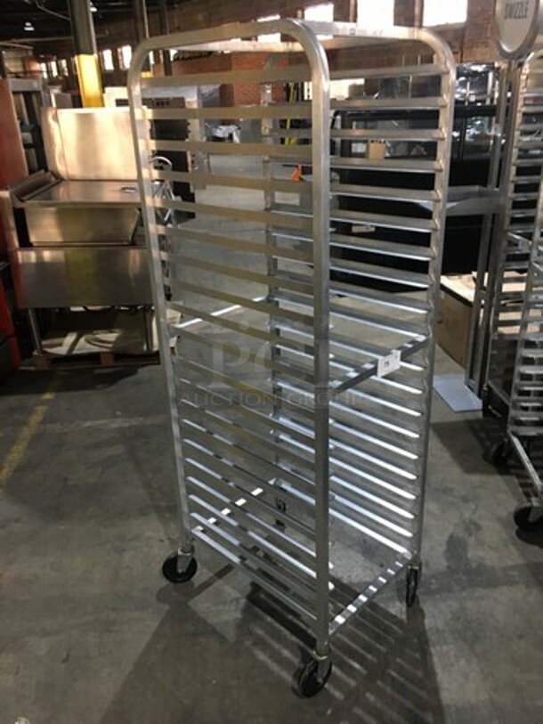 Advance Tabco Commercial Pan Transport Rack! Holds Full Size Trays! On Commercial Casters! - Image 3 of 5