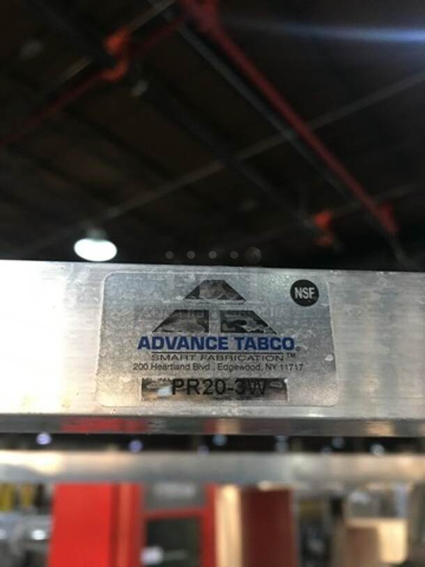 Advance Tabco Commercial Pan Transport Rack! Holds Full Size Trays! On Commercial Casters! - Image 4 of 5