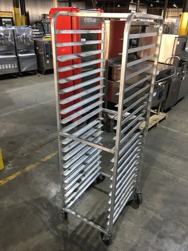 Commercial Pan Transport Rack! Holds Full Size Trays! On Commercial Casters! - Image 3 of 4
