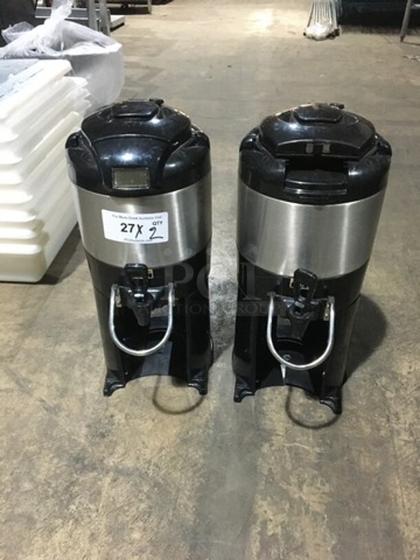 Bunn Commercial Portable Beverage Dispenser! Model TFSERVER! 2 X Your Bid!