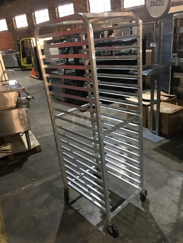 Advance Tabco Commercial Pan Transport Rack! Holds Full Size Trays! Model PR203W! On Commercial Casters! - Image 3 of 5