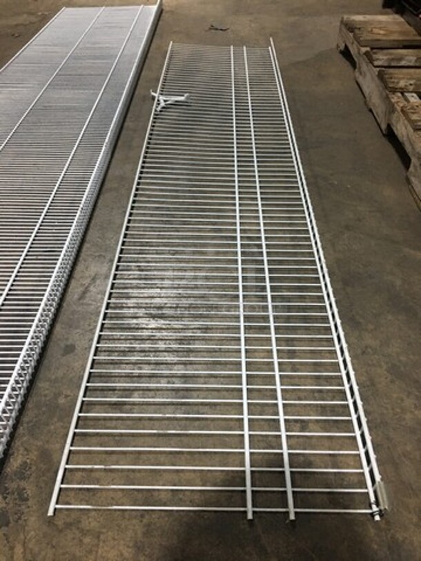 Poly Coated Wall Mount Shelves! 2 X Your Bid! - Image 4 of 7
