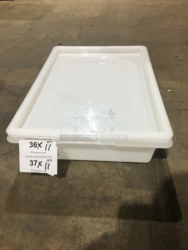 Poly Food Holding Containers! 11 X Your Bid!