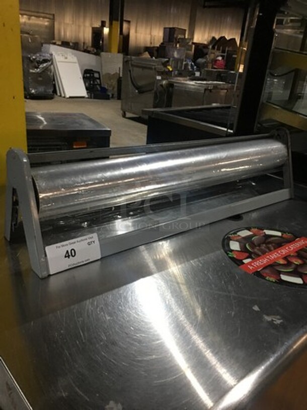 Commercial Countertop Plastic Wrap Station! With Roll of Plastic Wrap!