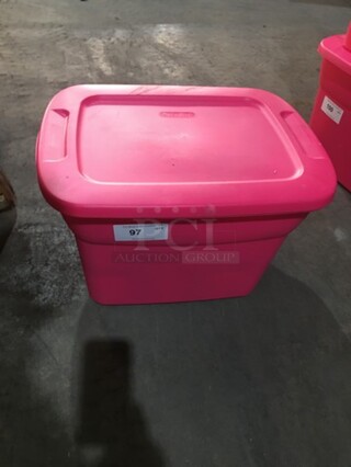 ALL ONE MONEY! Assorted Ceramic Vases! With Sterilite Poly Bin!