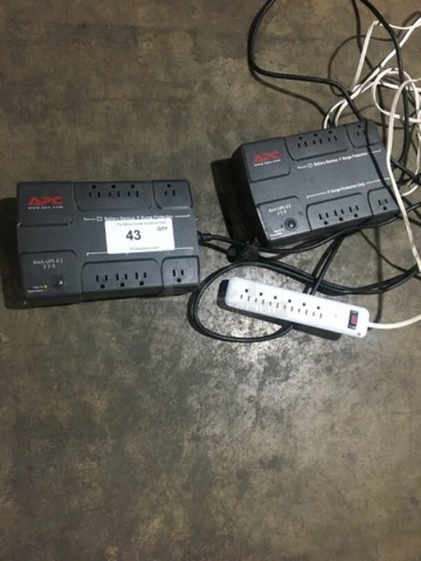 ALL ONE MONEY! APC Uninterruptible Power Supply! Prime 6 Outlet Power Strip!