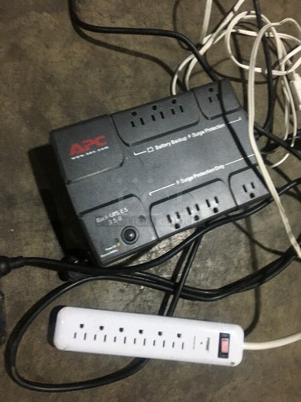 ALL ONE MONEY! APC Uninterruptible Power Supply! Prime 6 Outlet Power Strip! - Image 6 of 10