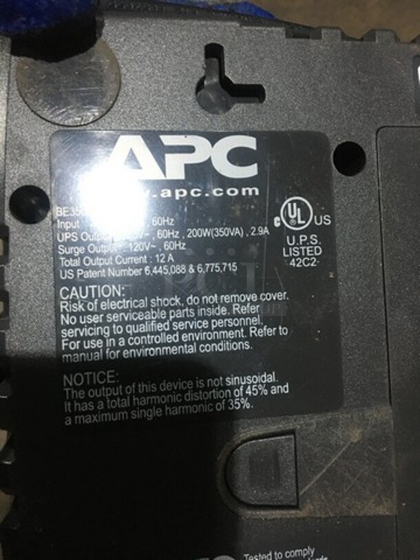 ALL ONE MONEY! APC Uninterruptible Power Supply! Prime 6 Outlet Power Strip! - Image 8 of 10